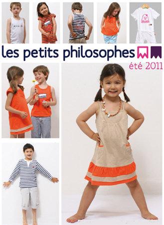Les petits philosophes : la mode bio qui donne la parole aux bambins…