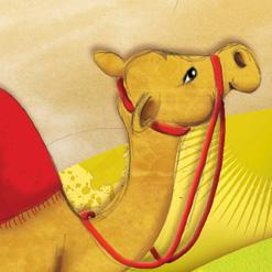 extrait illustration chameau dans le désert