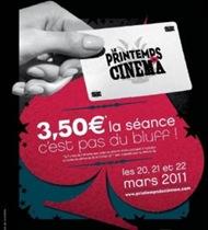 Printemps du cinéma 2011