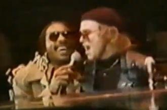 Stevie Wonder jamme avec Elton John