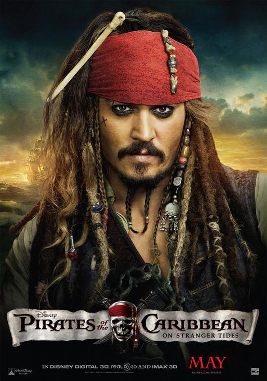 Affiche Pirates des Caraïbes 4