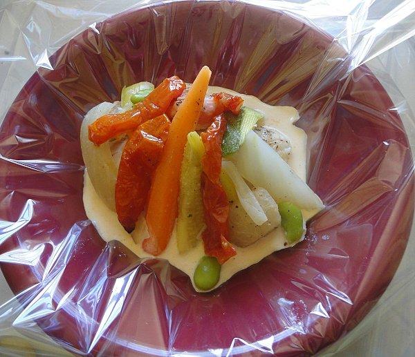 BOURRIDE DE POISSON EN PAPILLOTE