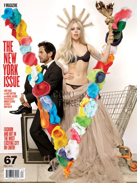 Les 20 plus belles couvertures de magazine de Lady gaga - V