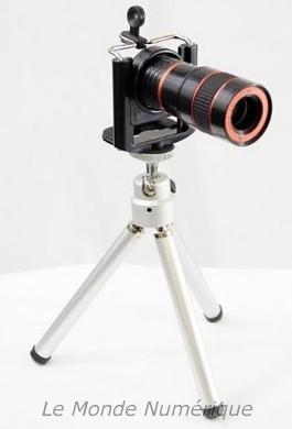 Equipez votre iPhone 4 d’un téléobjectif zoom 8x