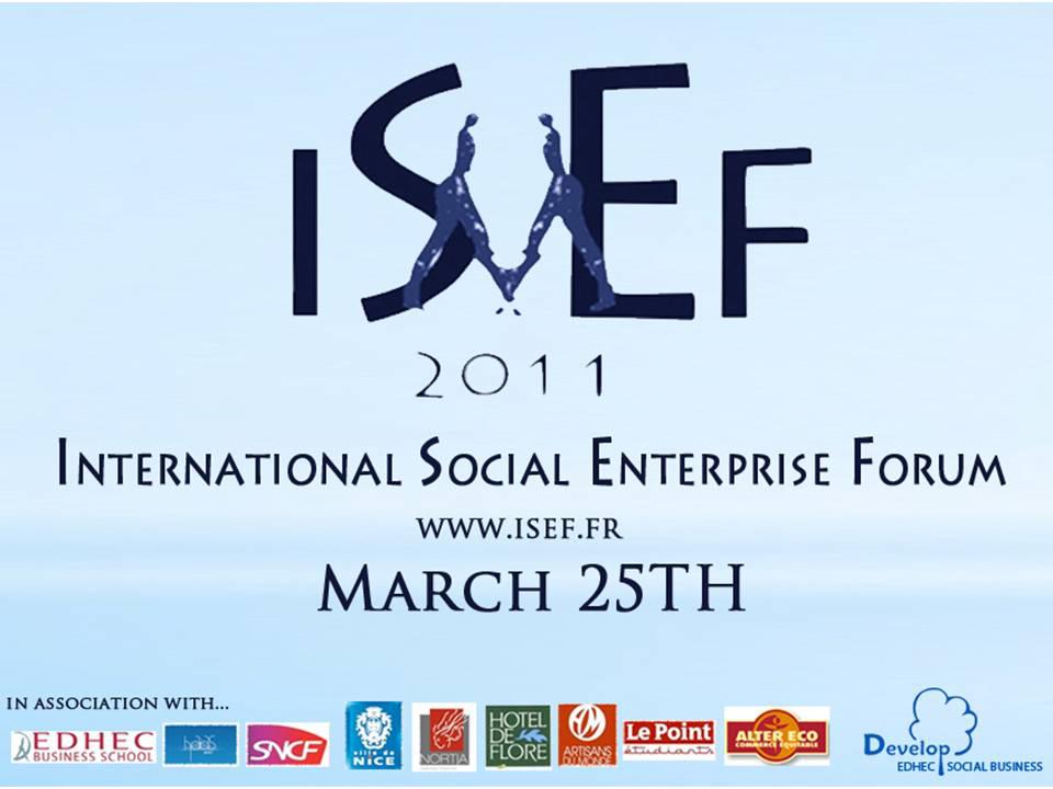 International Social Enterprise Forum @ Edhec Nice
