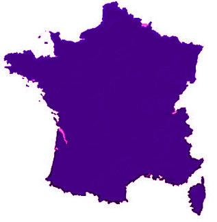 carte de France.