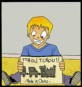 Made in China 01 Train électrique