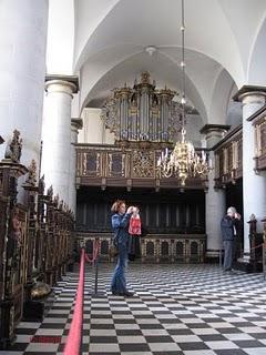 L'intérieur du château de Kronborg