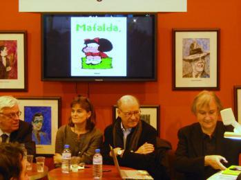 Sabat et Quino au salon du livre