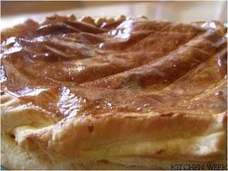 Galette des rois aux pommes et au miel