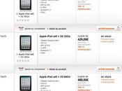 Baisse prix pour l’iPad première génération chez Orange