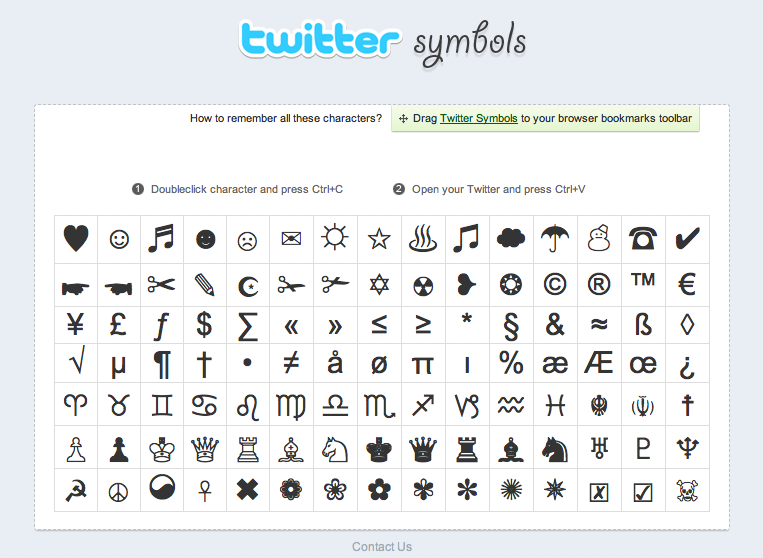 Symboles