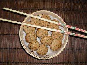Bouchées vapeur saumon/tofu – de Delices Cookie’s
