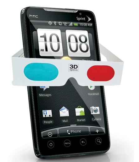 HTC Evo 3D : Le prochain smartphone de HTC avec un écran 3D ?