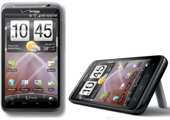 HTC Thunderbolt : Un Smartphone 4G sous Android 2.2