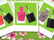 remise vernis e.l.f, jusqu'à mercredi