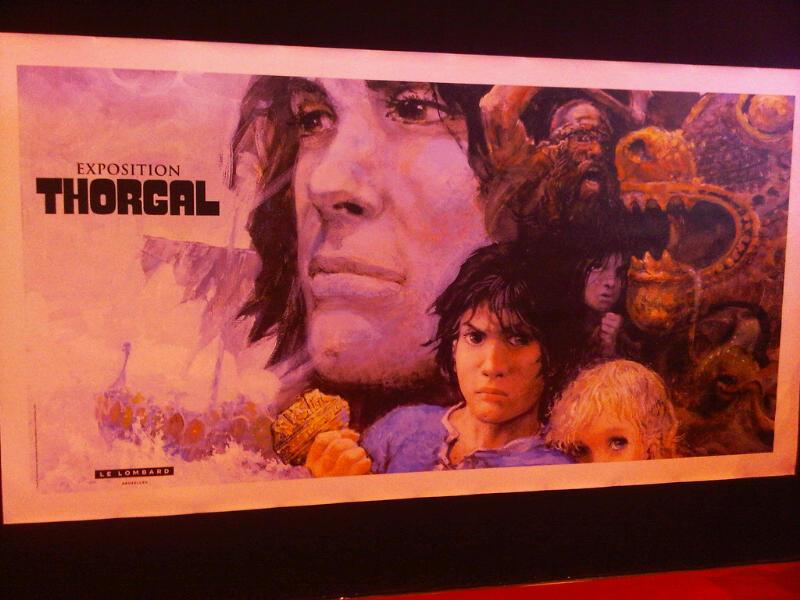 Exposition Thorgal au Salon du Livre de Paris 2011