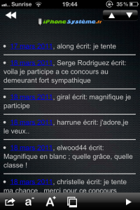 [iSystème] mise à jour mineur