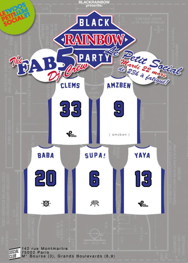BlackRainbow Party au Social Club