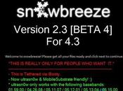 Sn0wBreeze passe version beta intègre ultrasn0w Fixer.