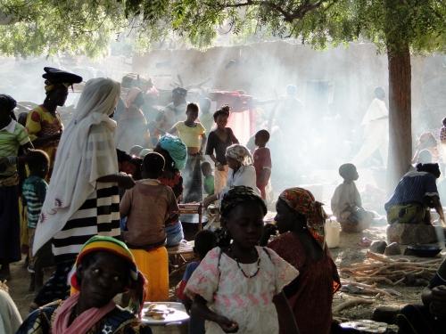 Sur le marché de Yendouma (pays dogon, Mali)