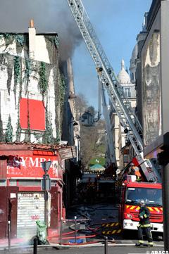 Elysée Montmartre ... photos de l'incendie et annulation du concert d'Ayo