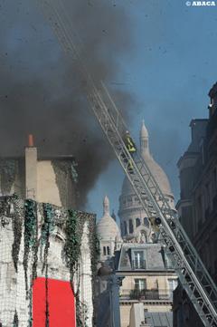 Elysée Montmartre ... photos de l'incendie et annulation du concert d'Ayo