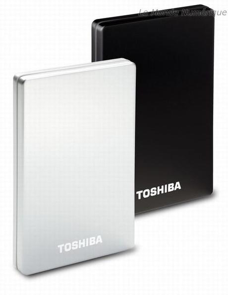 Deux nouveaux disques durs externes USB 3.0 signés Toshiba