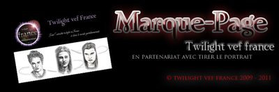 [Marque-pages] Twilight vef france avec tous vos livres !