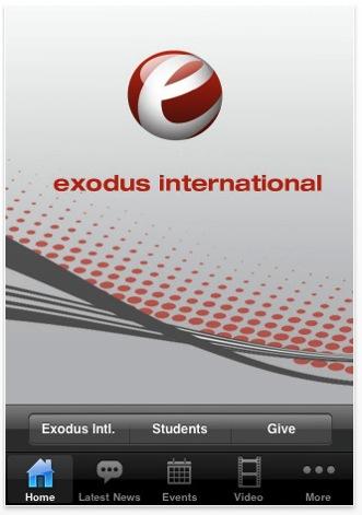 exodus intertional Application homophobe dans lApp Store