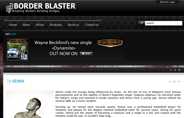 Senna de Secret Story égérie d'une marque de vêtements et chanteur ...