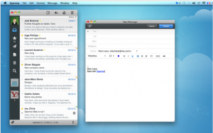 [Mac] Le Logiciel Mail Sparrow se met à jour en 1.1 et s’ouvre à l’IMAP