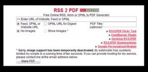 RSS 2 PDF 300x146 6 services en ligne pour convertir vos flux dinformations rss en fichiers pdf
