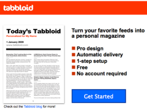 Tabbloid 300x228 6 services en ligne pour convertir vos flux dinformations rss en fichiers pdf