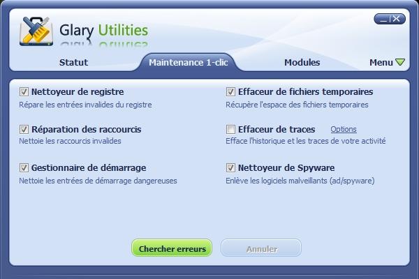 GlaryUtilities Glary Utilities, le couteau suisse du nettoyage gratuit