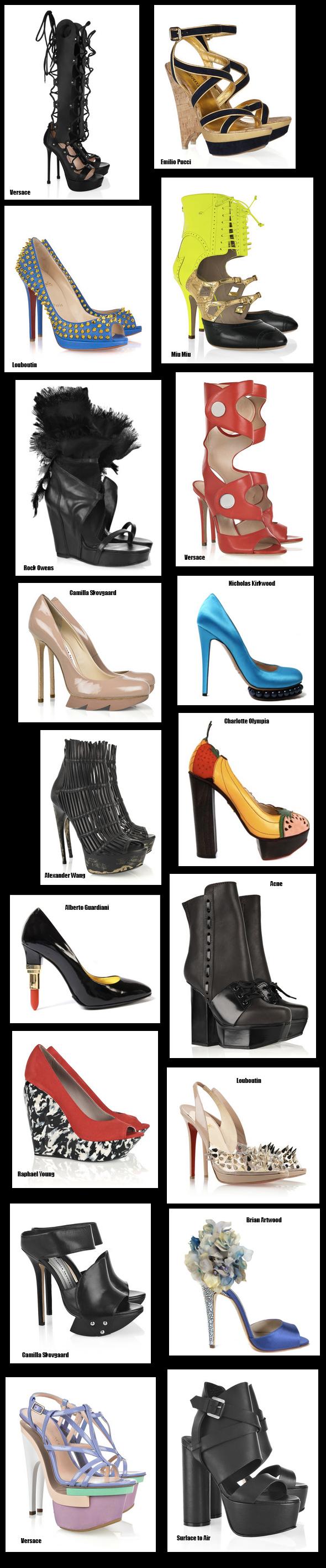 Atypical heels