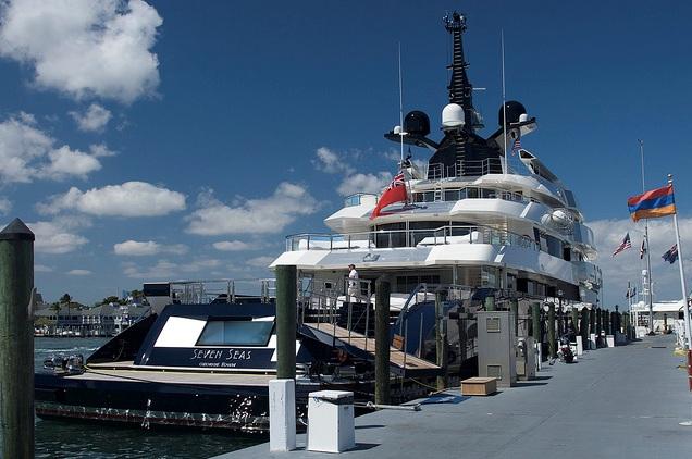 Seven Seas, yacht de Steven Spielberg.