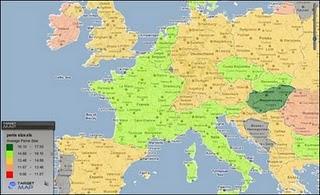 Taille Pénis - La carte Intéractive