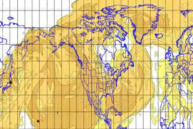 Nuage radioactif de Fukushima …