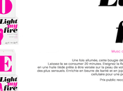 J'ai testé Love love bougie massage: "Light fire"!