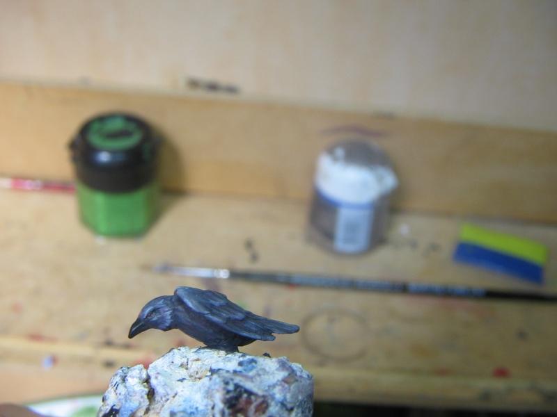 [Peinture - WIP] Corbeau