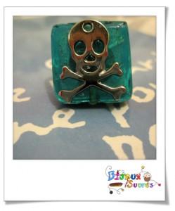 Bague tête de mort
