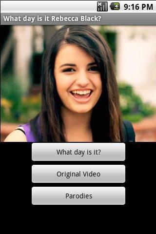  Une application Android pour Rebecca Black