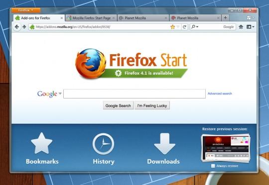 Firefox 4 Mockup 540x372 Lévolution de Firefox 4