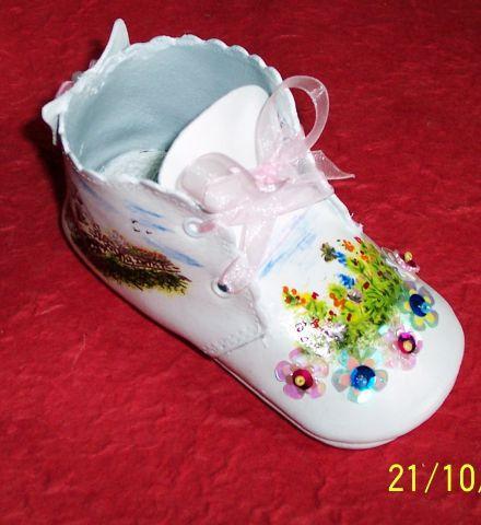 Personalisation chaussures de bébé et d’enfants en OEUVRE D’ART