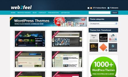 worpress04 Top 10 Atelier Du Net : 10 sites avec les plus beaux thèmes Wordpress gratuits
