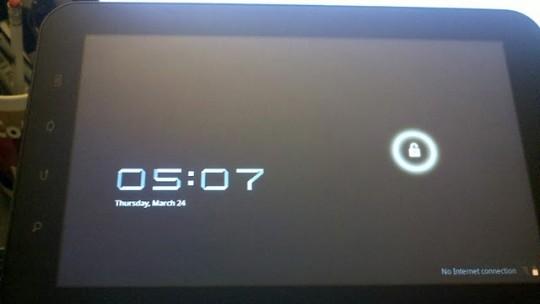 galaxy tab honeycomb 540x304 Honeycomb sur la Galaxy Tab : ça avance