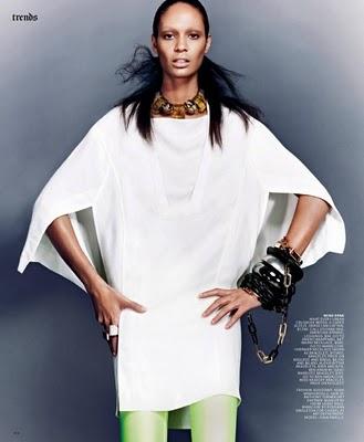 Joan Smalls dans le New York Time (Spring issue 2011)