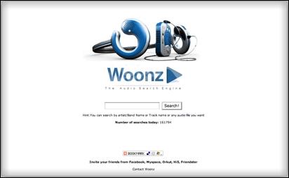 Woonz.com, moteur recherche très spécial...