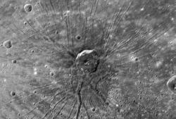 Formation The Spider à la surface de Mercure
